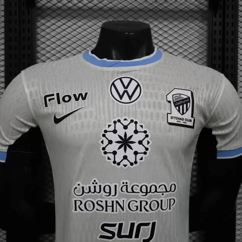 Player Version Al-Ittihad Jeddah Jersey 25/26 Away Football Kit Soccer Jersey
