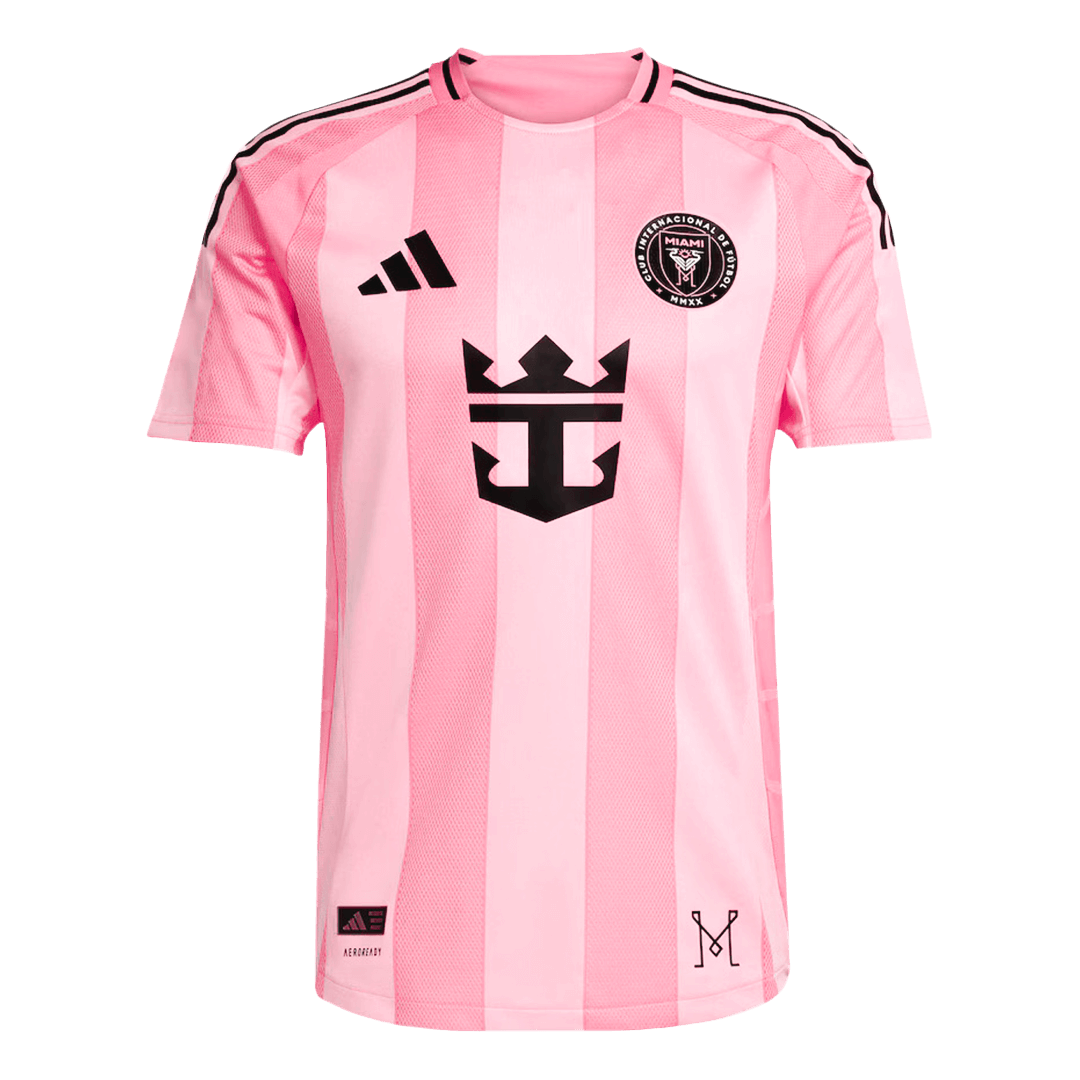 DE PAUL #7 Mens Inter Miami CF Home Jersey 2025 - Player Version (Slim Fit)