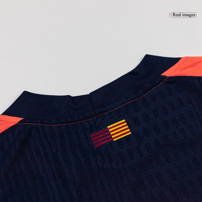 F.DE JONG #21 Mens Barcelona Third Jersey 2025/26 UCL - Player Version (Slim Fit)