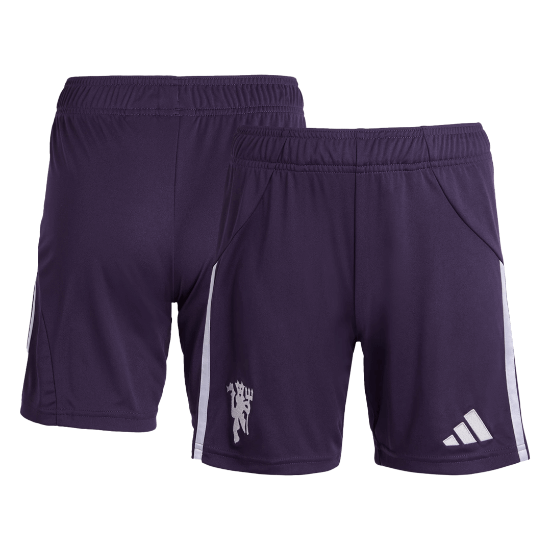 Mens Manchester United Away Shorts 2025/26
