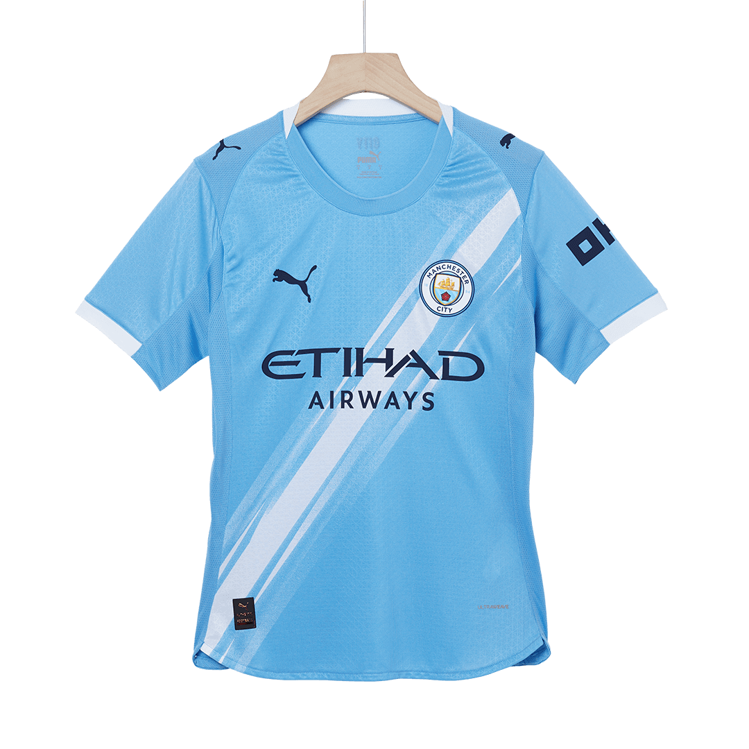 Mens Manchester City Home Jersey 2025/26 - Player Version (Slim Fit)