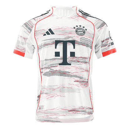 MÜLLER #25 Mens Bayern Munich Away Jersey 2025/26 - Player Version (Slim Fit)