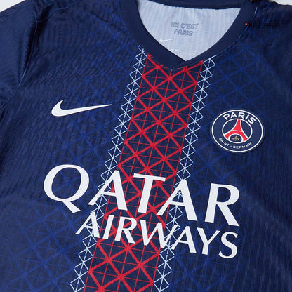 B.BARCOLA #29 Mens PSG Home Jersey 2025/26 - Player Version (Slim Fit)