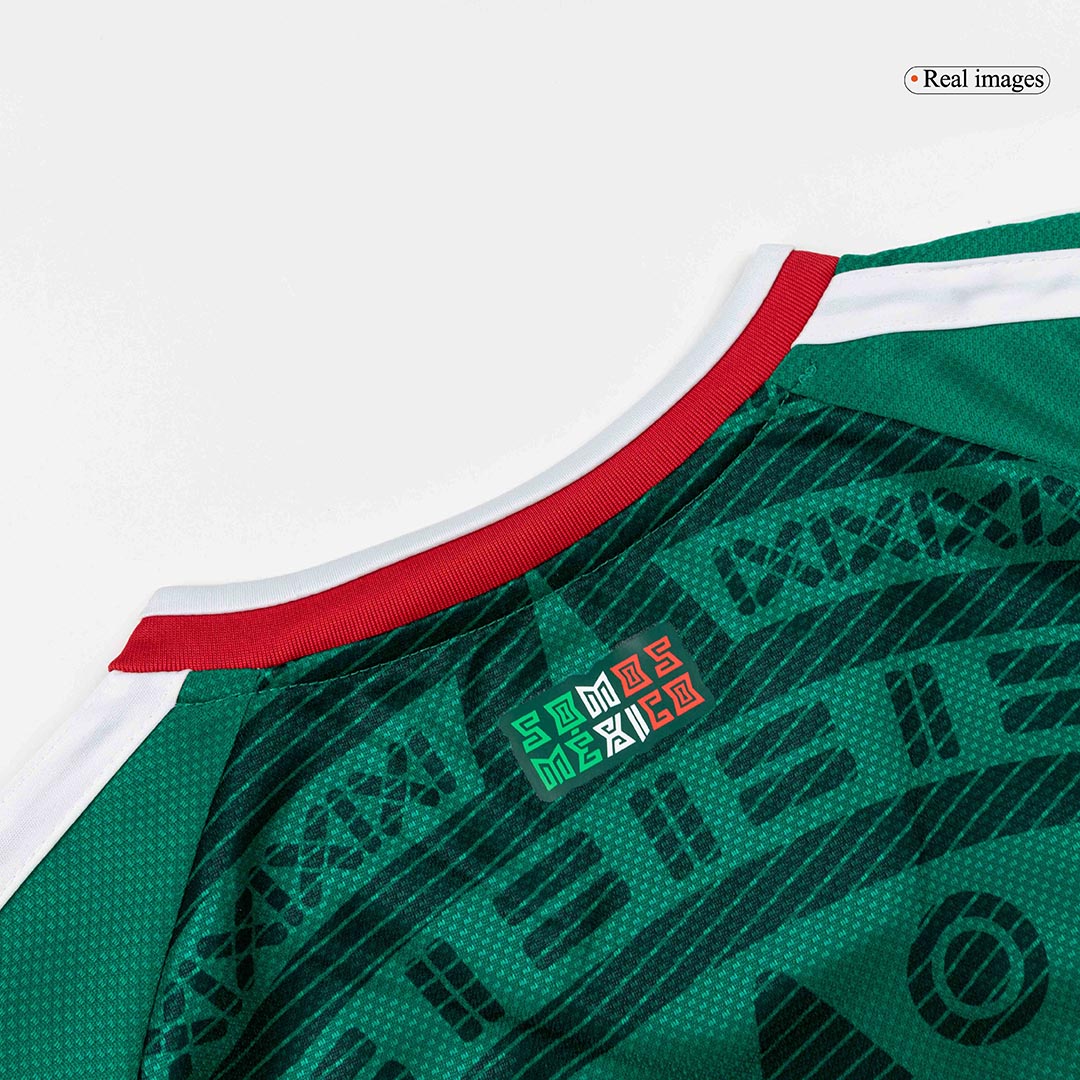 Mens Mexico World Cup Home Long Sleeve Jersey 2026