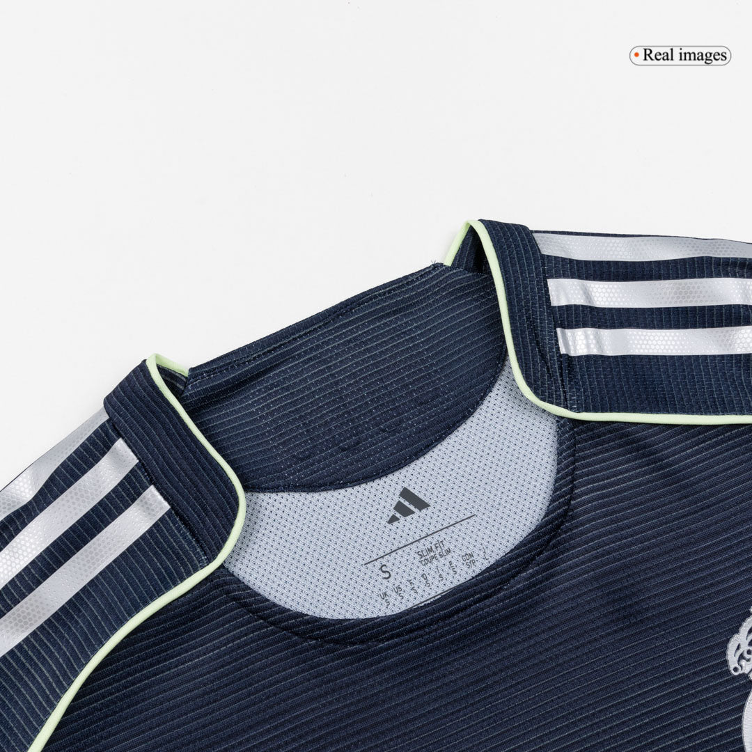 BELLINGHAM #5 Mens Real Madrid Away Jersey 2025/26 - Player Version (Slim Fit) [PREMIUM]