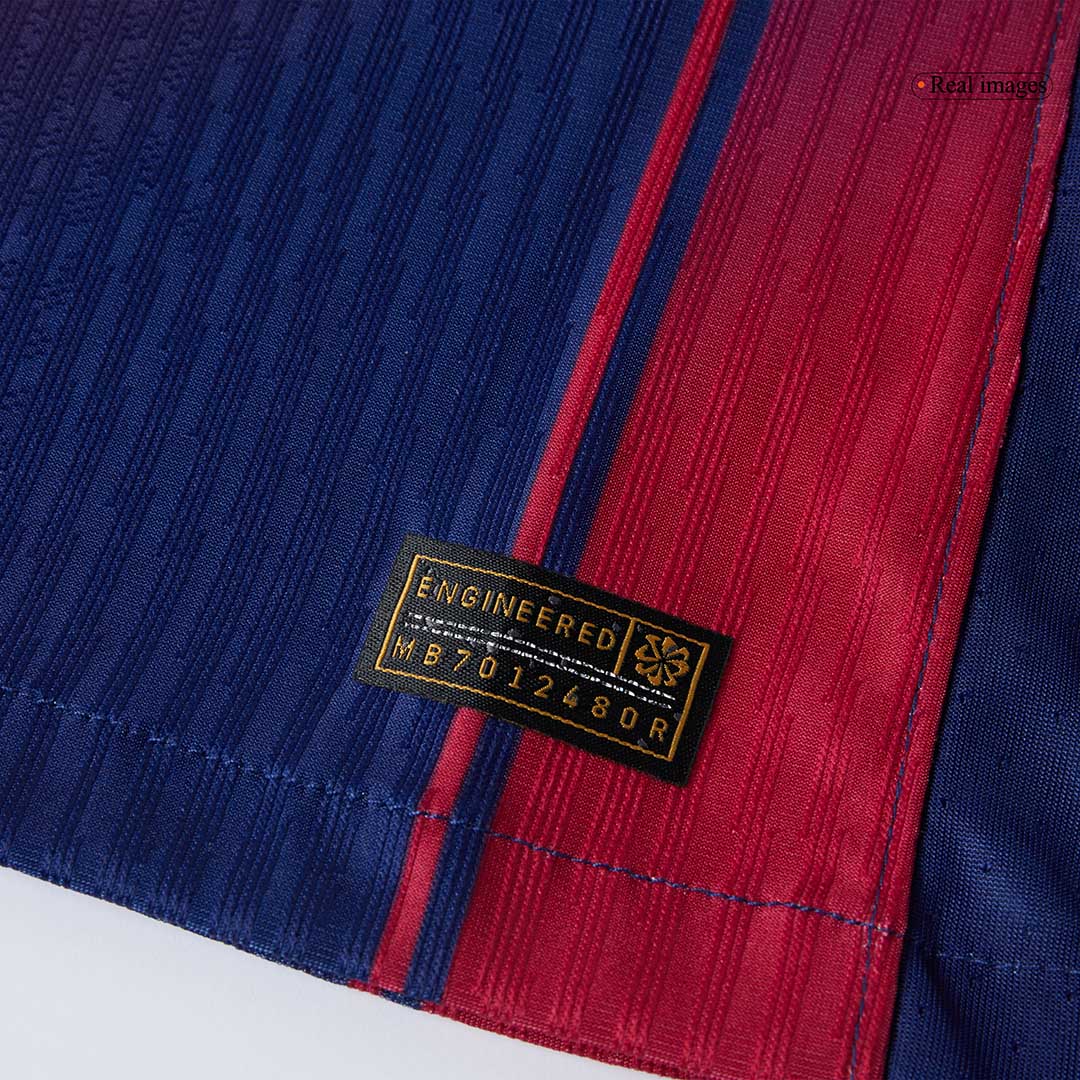 LAMINE YAMAL #10 Mens Barcelona Home Jersey 2025/26 - Player Version (Slim Fit)