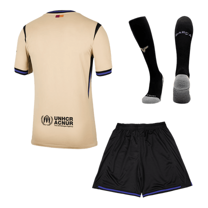 Men's Barcelona Away Full Kit 2025/26