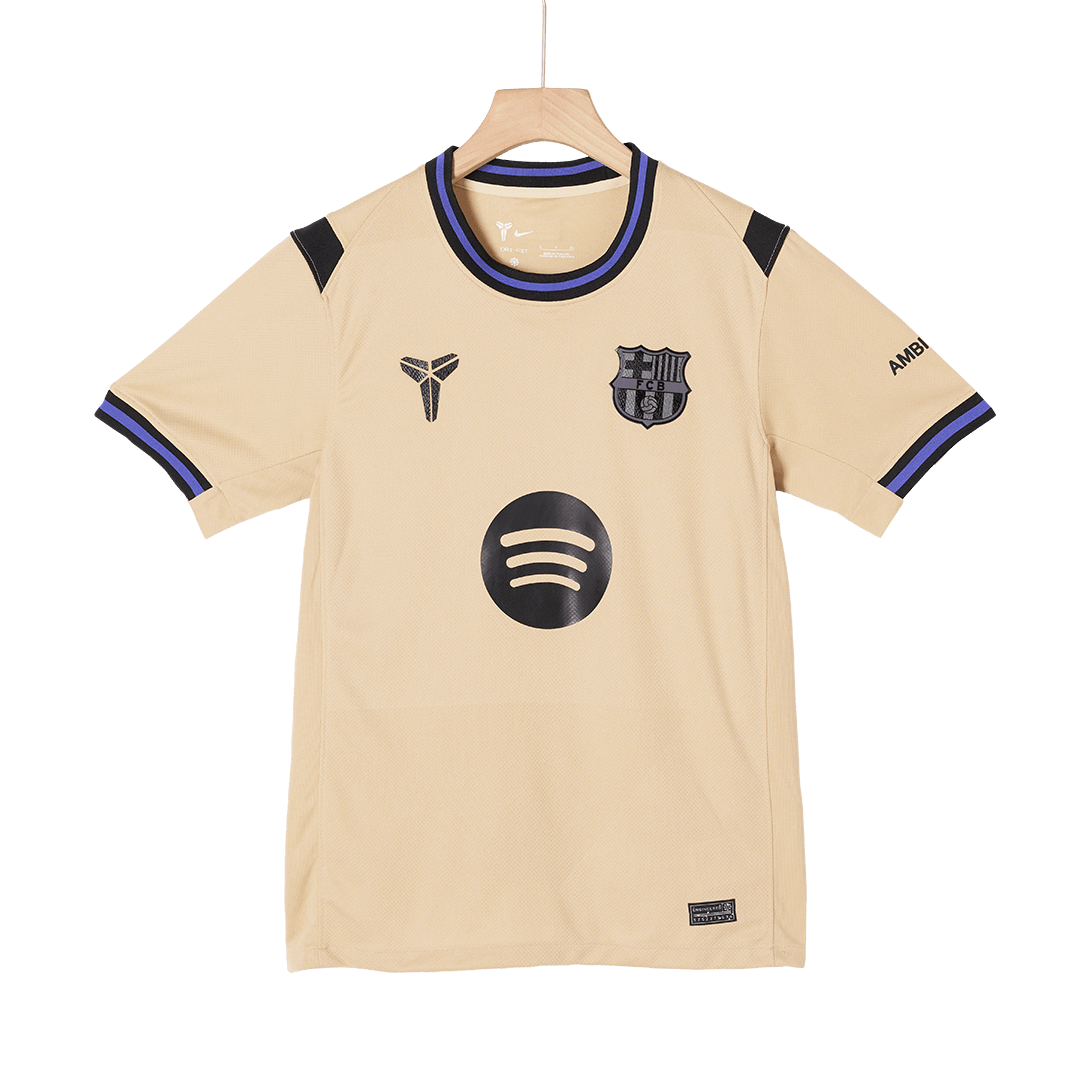 F.DE JONG #21 Mens Barcelona Away Jersey 2025/26 - UCL
