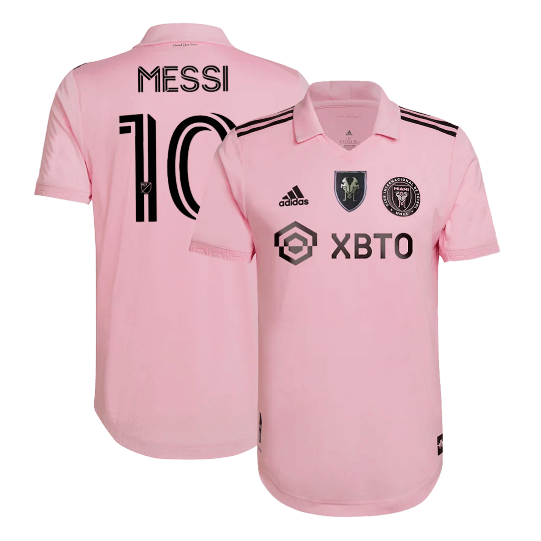 MESSI #10 Mens Inter Miami CF Home Jersey 2023 - Player Version (Slim Fit)