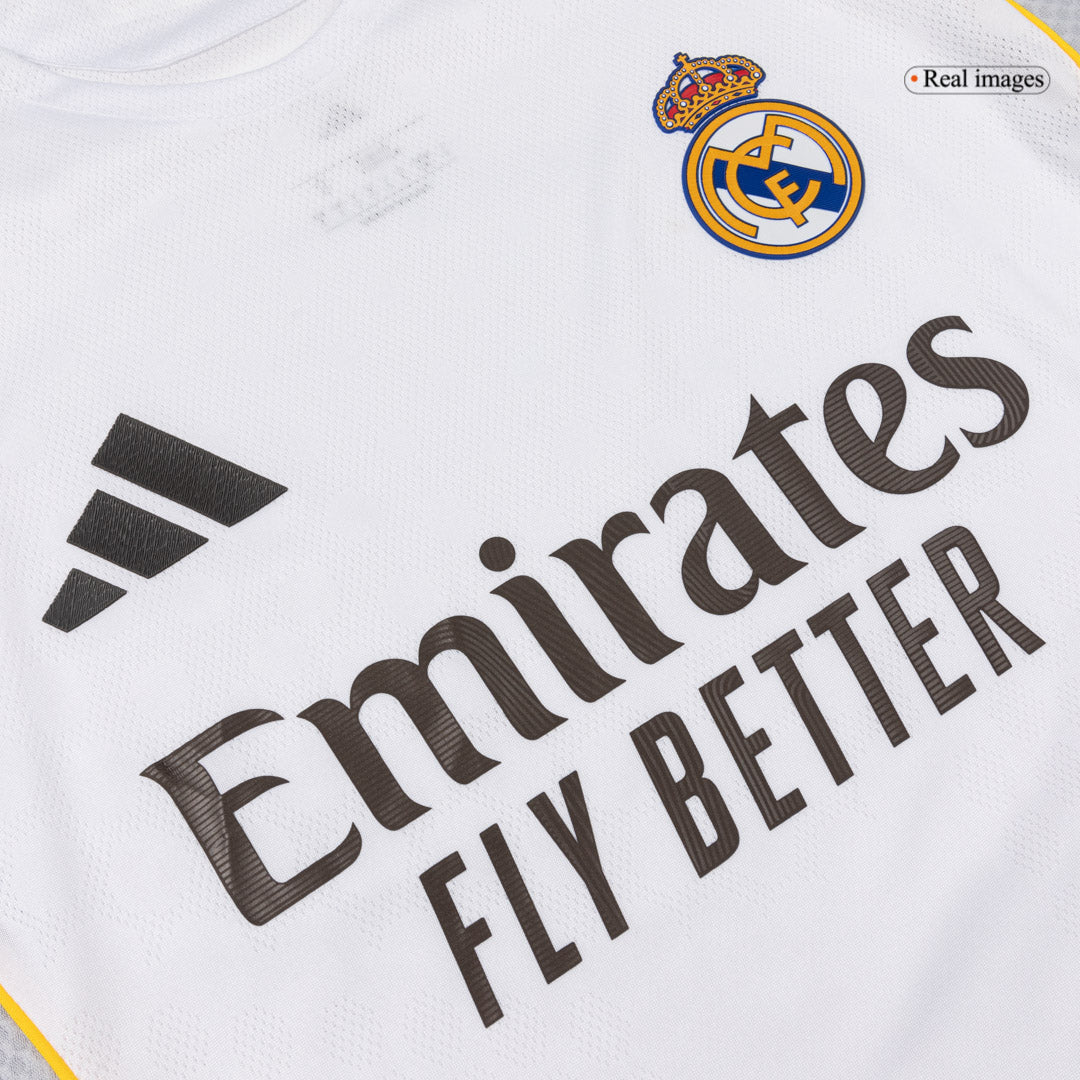 MBAPPÉ #10 Mens Real Madrid Home Jersey 2025/26 - Player Version (Slim Fit) [PREMIUM]