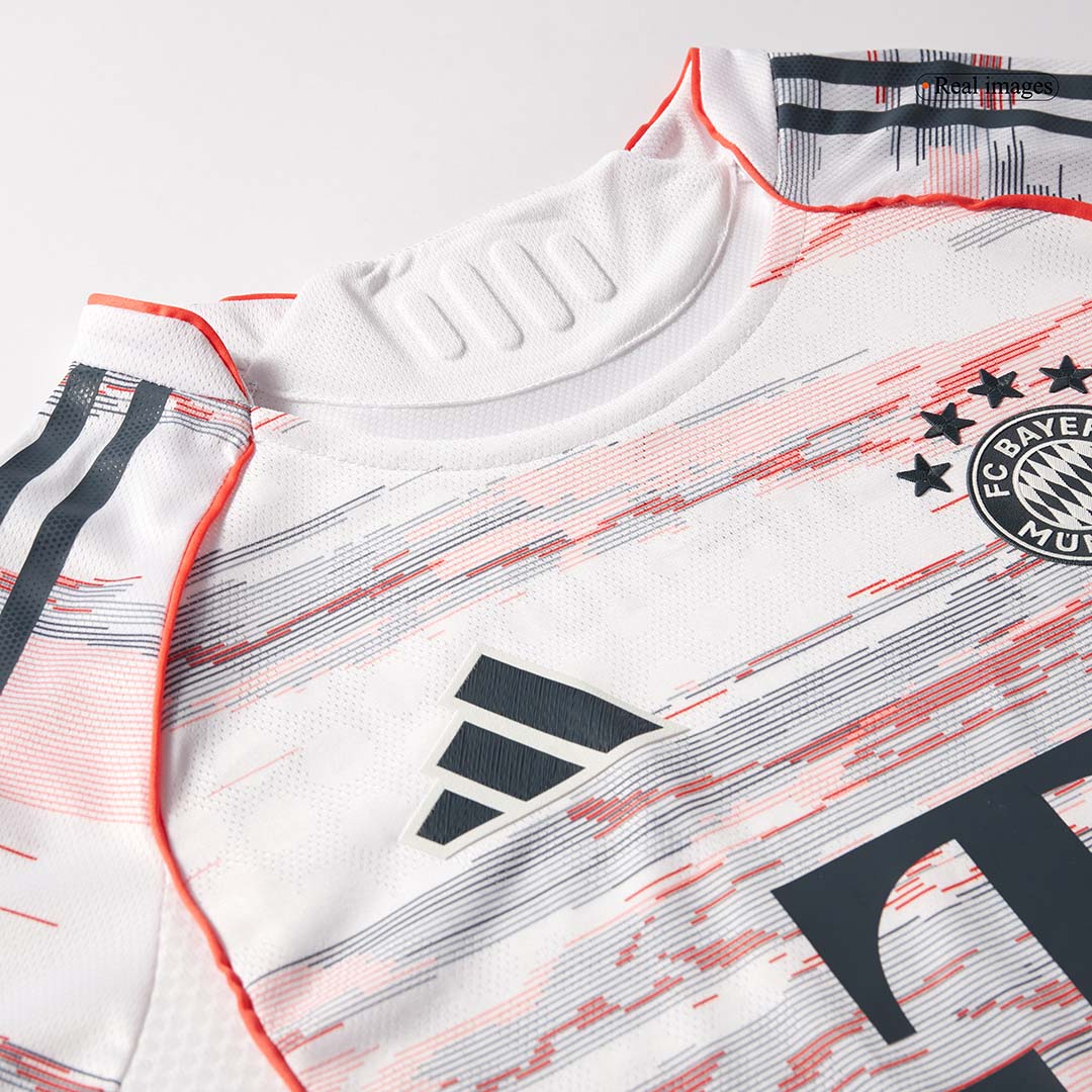 MÜLLER #25 Mens Bayern Munich Away Jersey 2025/26 - Player Version (Slim Fit)