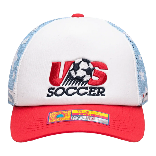 Fan Ink Collection USA Soccer "Making History" Trucker Hat