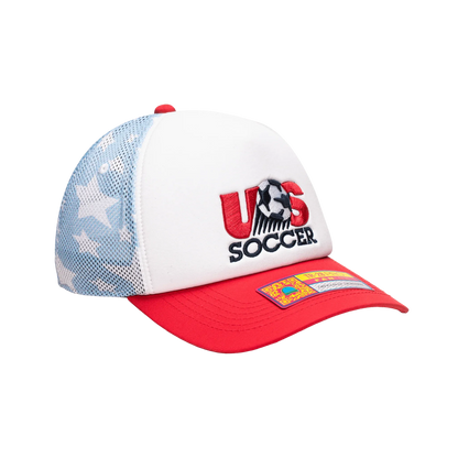 Fan Ink Collection USA Soccer "Making History" Trucker Hat
