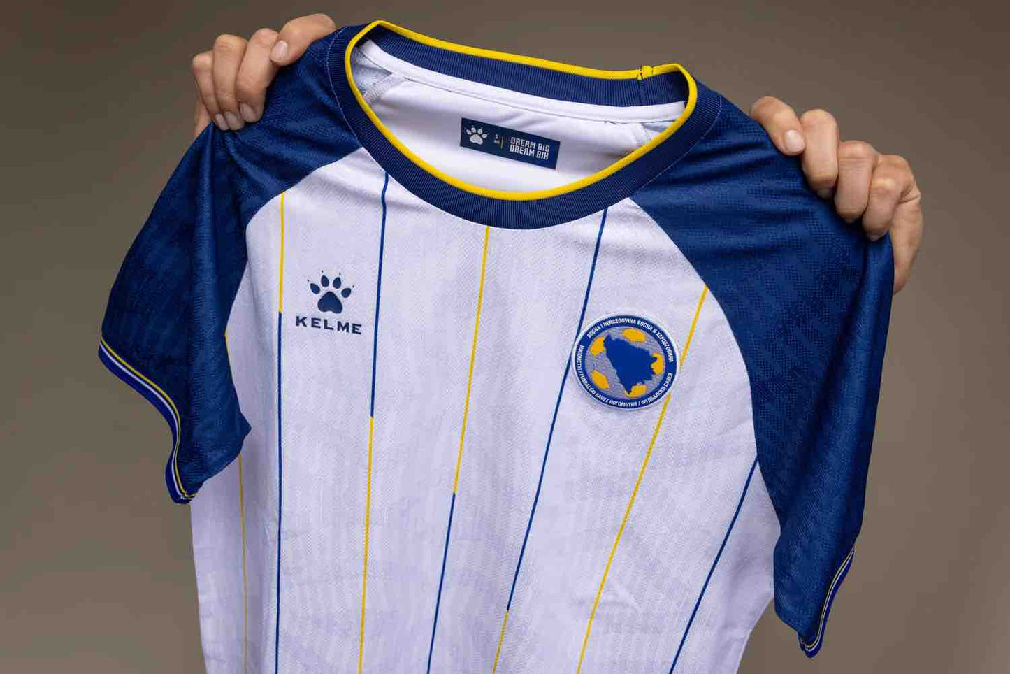 Kelme 2026 Bosnia and Herzegovina Men's Authentic Away Soccer Jersey
