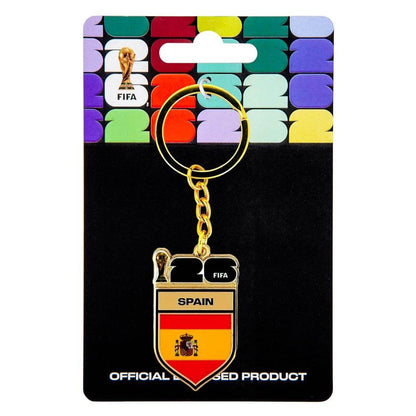 Logo Brands 2026 FIFA World Cup Spain Flag Keychain