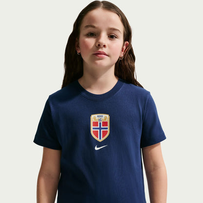 Nike 2026 Norway Youth Crest Tee