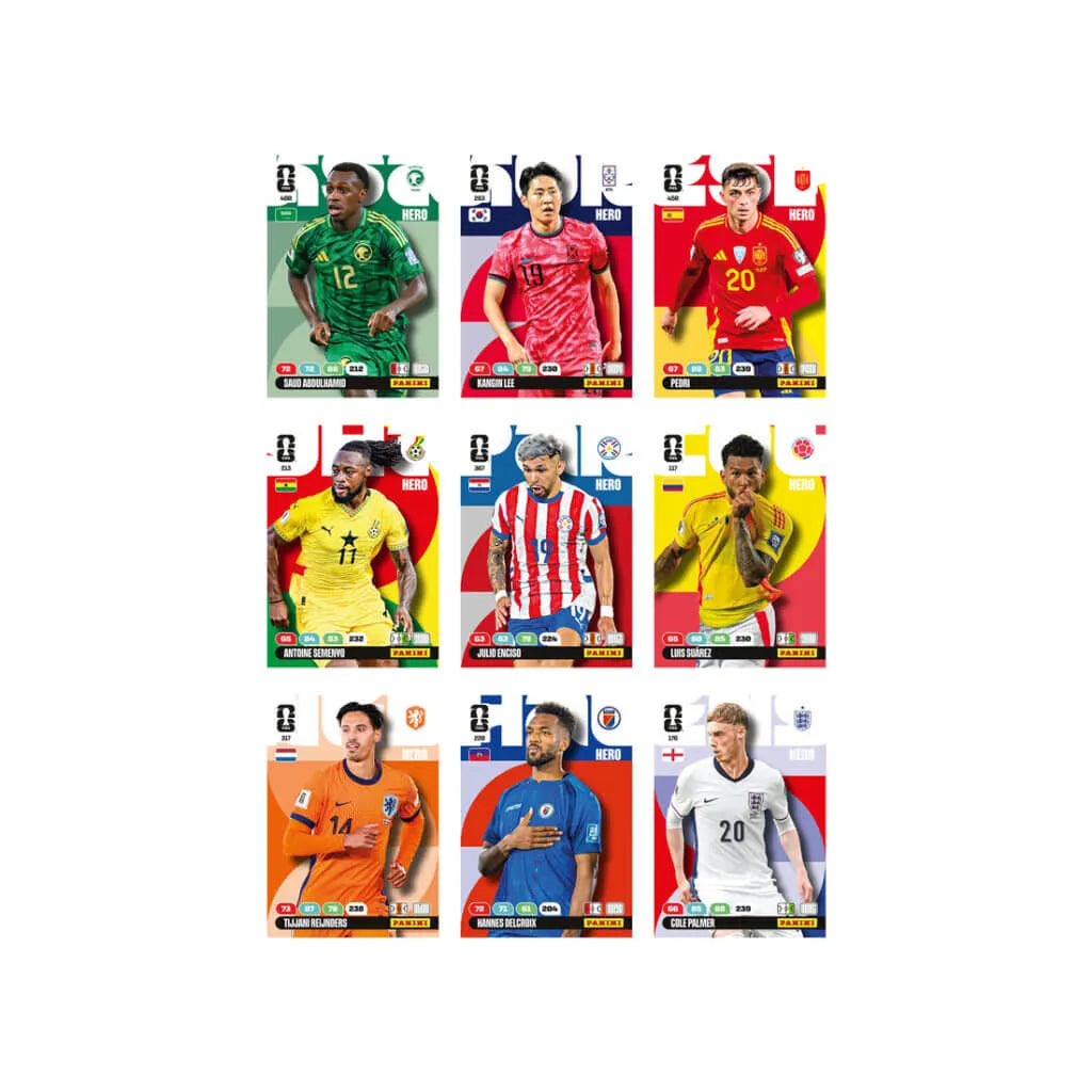 Panini 2026 Adrenalyn XL FIFA World Cup Cards BOX (50 Packs Each)