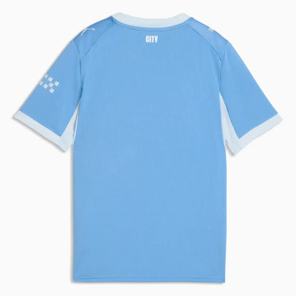 Puma 2026-27 Manchester City Youth Stadium Home Soccer Jersey