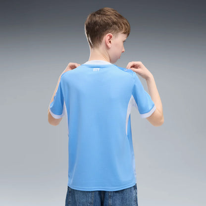 Puma 2026-27 Manchester City Youth Stadium Home Soccer Jersey