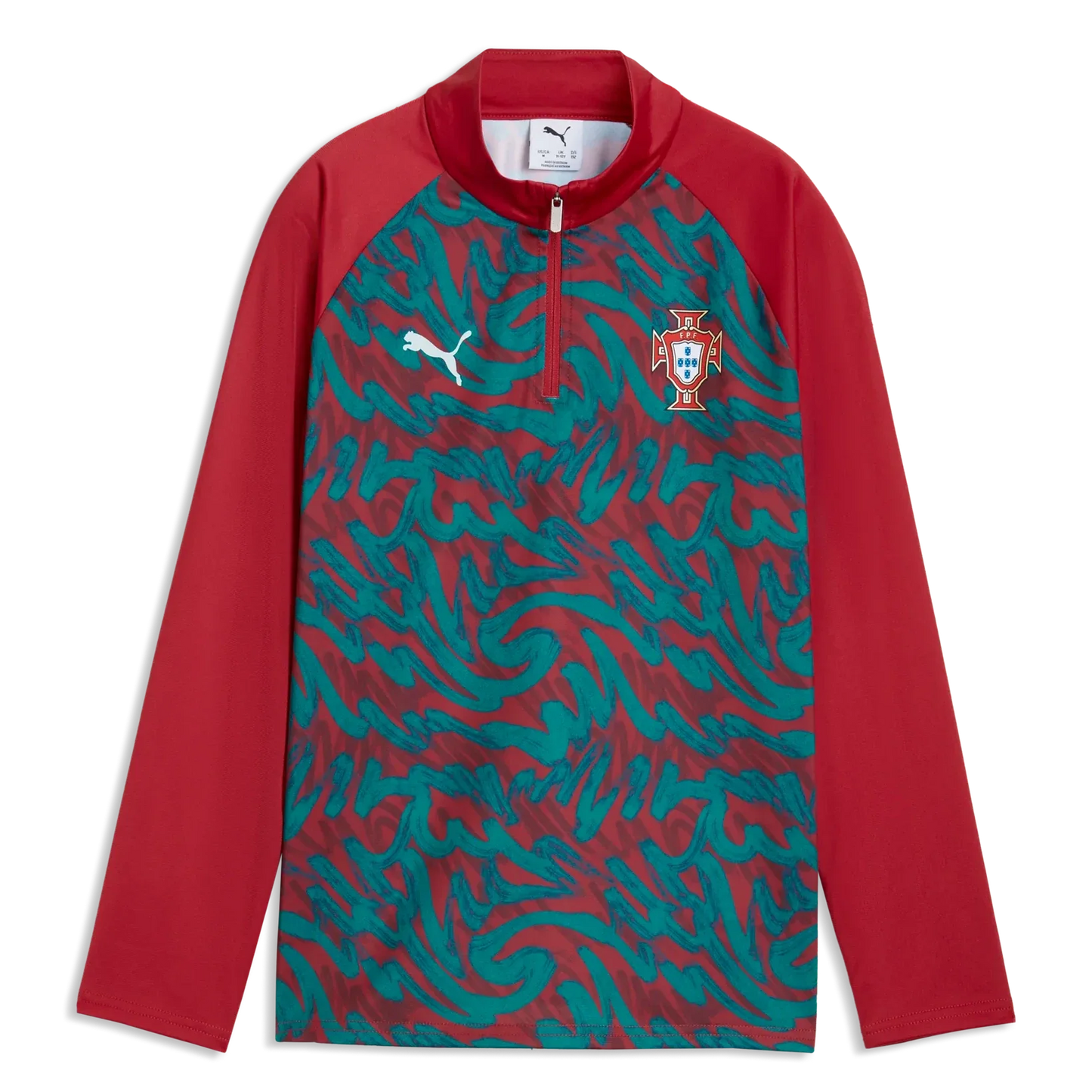 Puma 2026 Portugal Youth 1/4 Zip Pre-Match Top