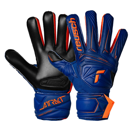 Reusch Junior Attrakt Infinity Finger Support Goalkeeper Gloves