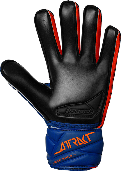 Reusch Junior Attrakt Infinity Finger Support Goalkeeper Gloves