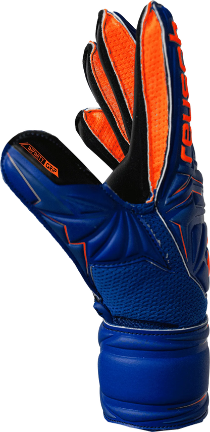 Reusch Junior Attrakt Infinity Finger Support Goalkeeper Gloves
