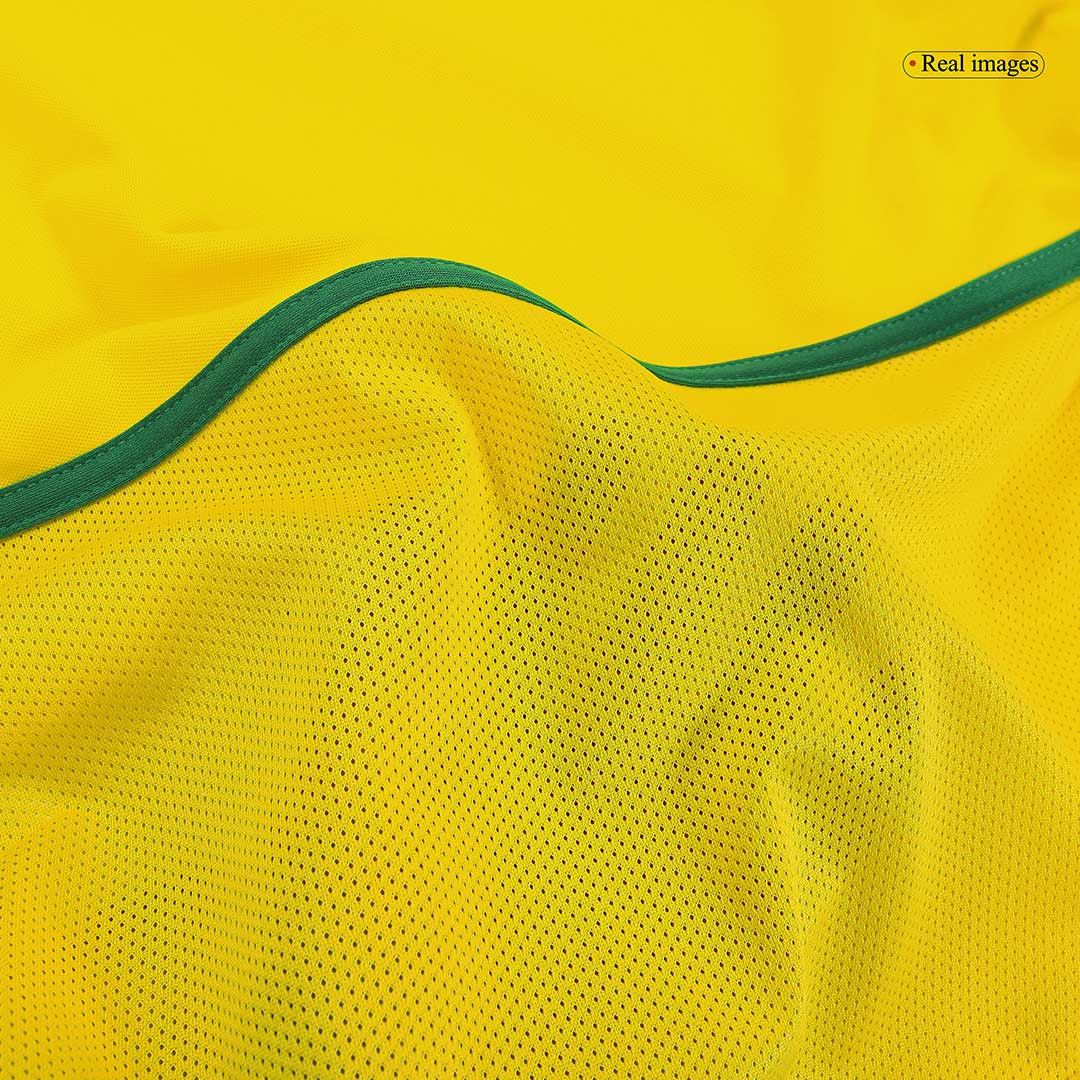 Retro RONALDINHO #11 2002/03 Mens Brazil Home Jersey