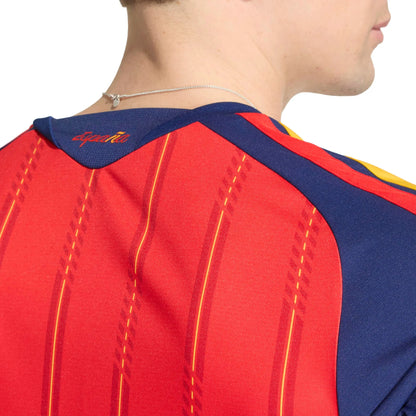 adidas 2026 Spain Men's Stadium Home Soccer Jersey