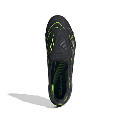 adidas Predator Elite Fold-Over Tongue Firm Ground Soccer Cleats - Electric Stealth Pack (FA25)