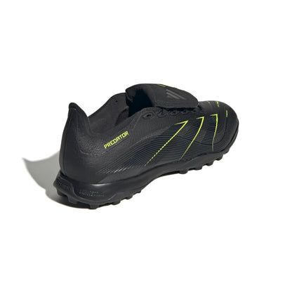 adidas Predator League Fold-Over Tongue Turf Soccer Shoes - Electric Stealth Pack (FA25)