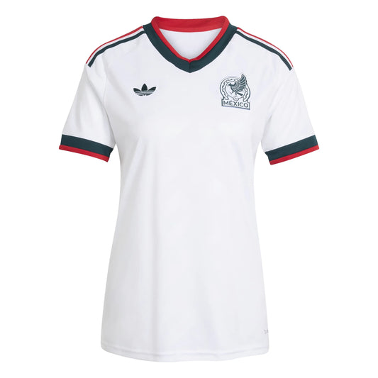 adidas 2026 Mexico Women's Stadium Away Soccer Jersey