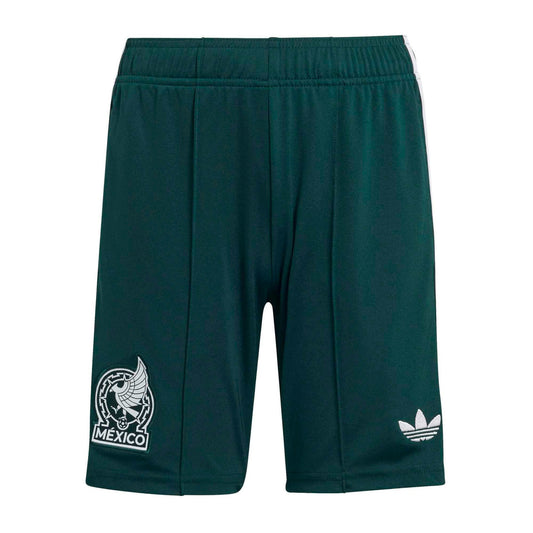 adidas 2026 Mexico Youth Stadium Away Shorts