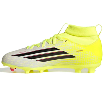 adidas Junior F50 League Mid Cut Firm/Multi Ground Soccer Cleats - Born For Goals Pack (SP26)