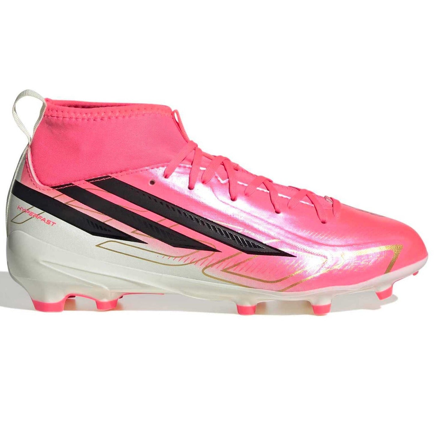 adidas Junior F50 Hyperfast League Mid Firm Ground Soccer Cleats - Road To Glory Pack (SP26)