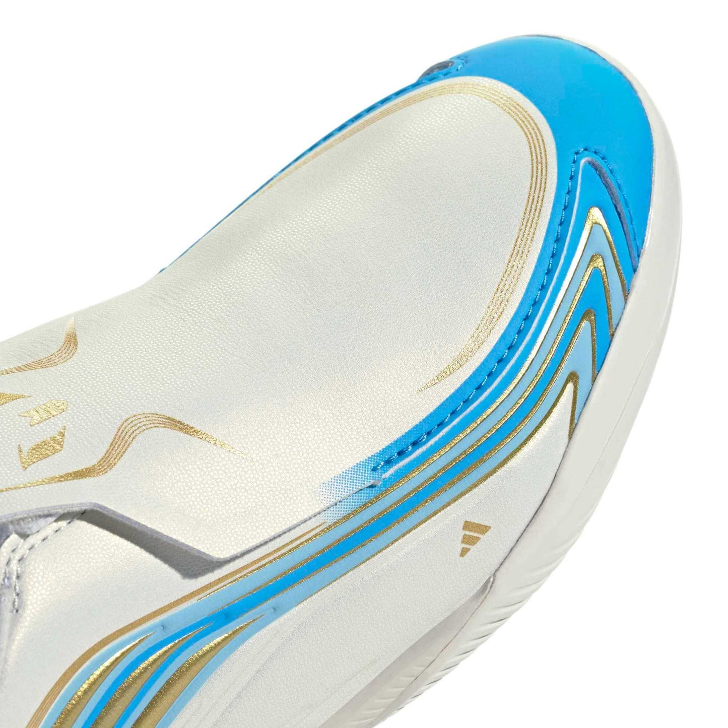 adidas Junior F50 Messi League Laceless Indoor Soccer Shoes - El Ultimo Tango Pack (SP26)