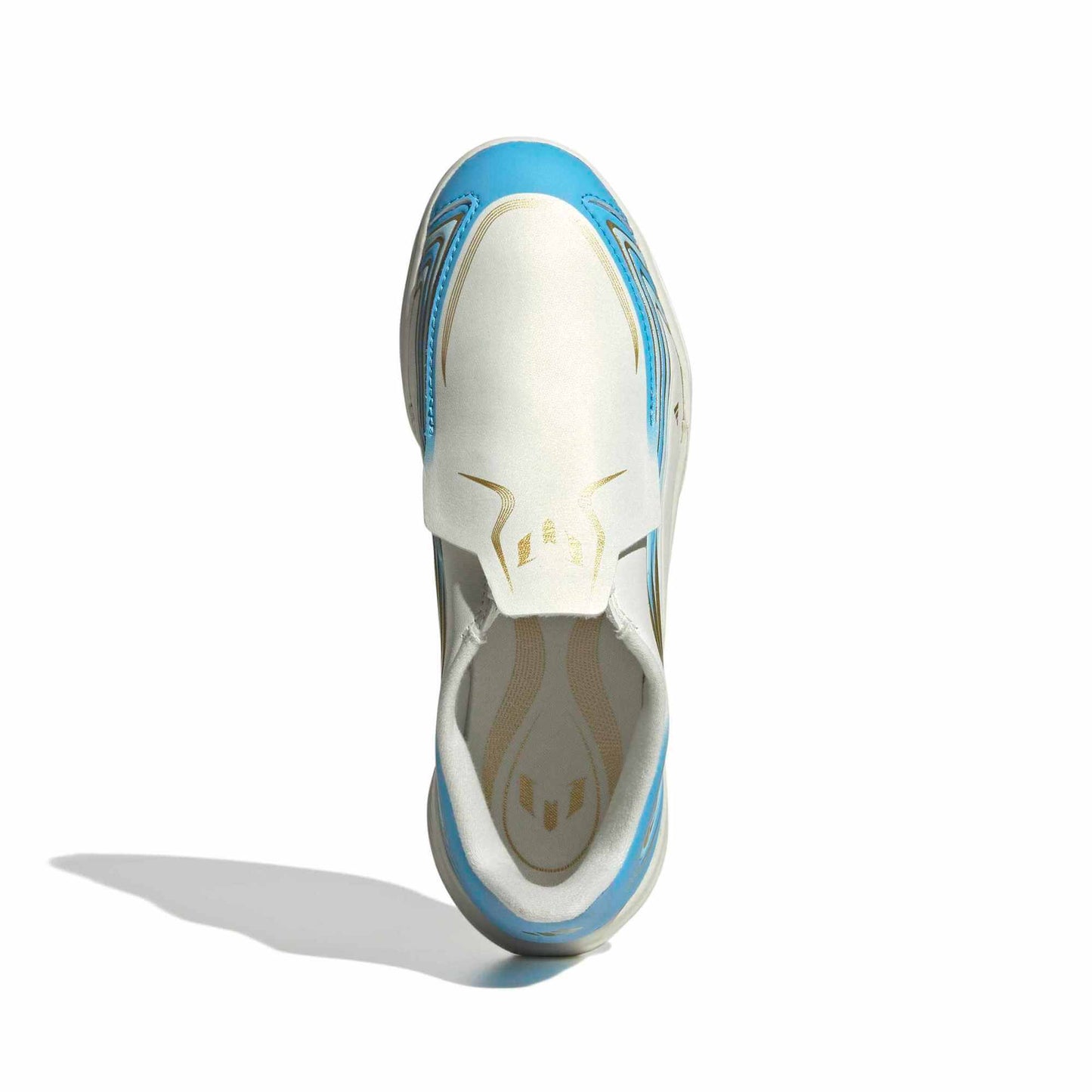 adidas Junior F50 Messi League Laceless Indoor Soccer Shoes - El Ultimo Tango Pack (SP26)