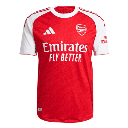 Mens Arsenal Home Kit 2025/26 - Player Version (Slim Fit)
