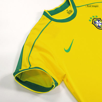Retro 1998 Mens Brazil Home Jersey