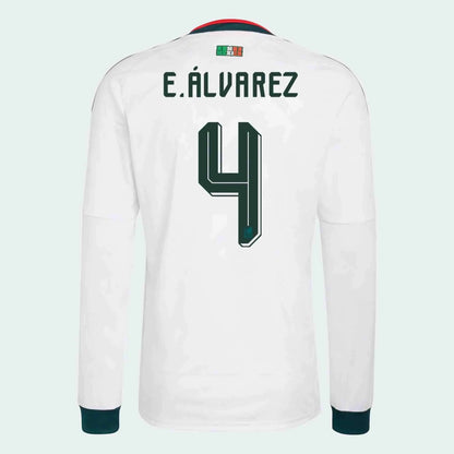 adidas 2026 Mexico Men's Authentic Away Long-Sleeve Soccer Jersey