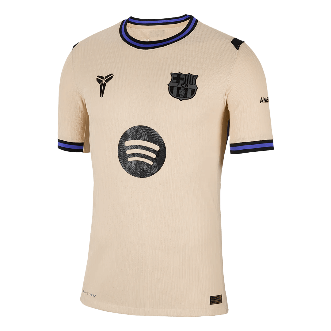 RAPHINHA #11 Mens Barcelona Away Jersey 2025/26 UCL - Player Version (Slim Fit)