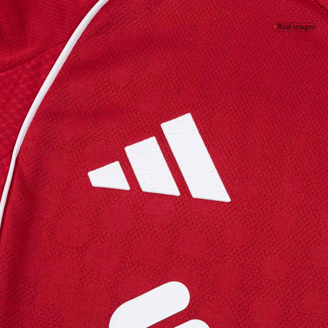 M.SALAH #11 Mens Liverpool Home Jersey 2025/26 - Player Version (Slim Fit)