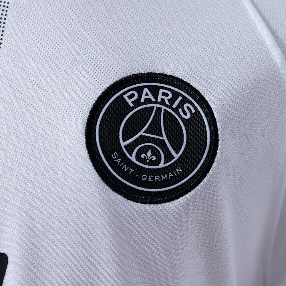 PSG Jersey 2018-19 White Retro Football Kit