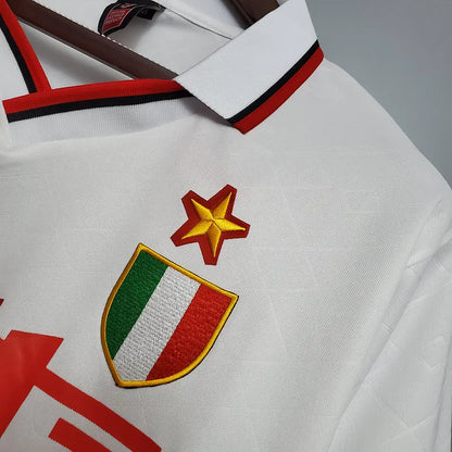 AC Milan Retro Jersey 1993/94 Away Football Jersey Soccer Shirt