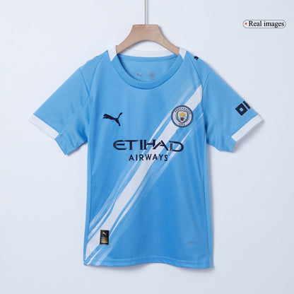 Kids Manchester City Home Kit 2025/26