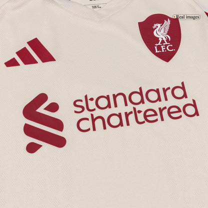 SZOBOSZLAI #8 Mens Liverpool Away Jersey 2025/26 - Player Version (Slim Fit)