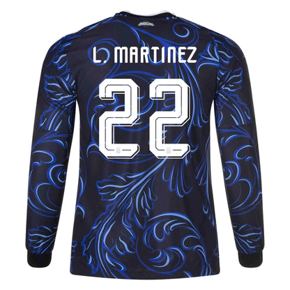 adidas 2026 Argentina Men's Authentic Away Long-Sleeve Soccer Jersey