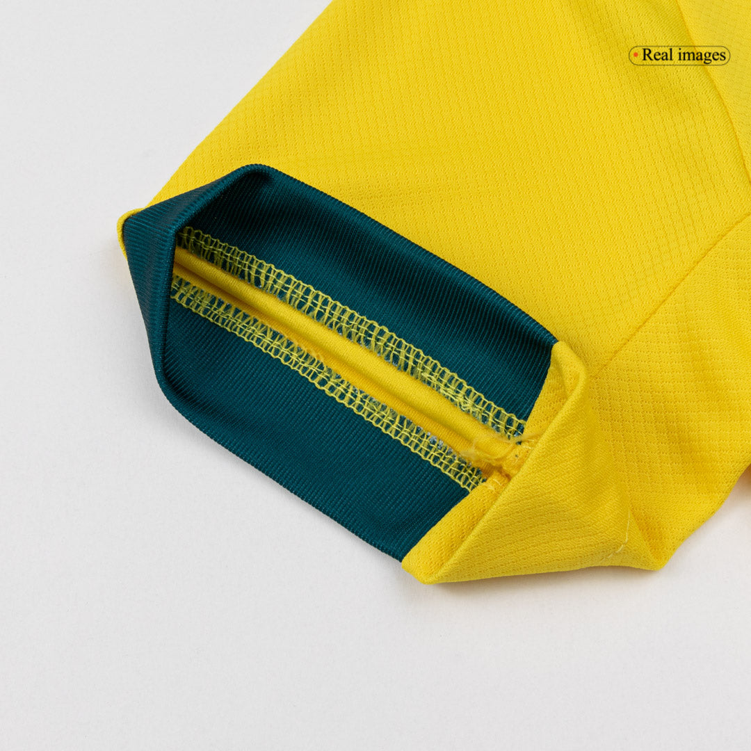 Kids Brazil World Cup Home Kit 2026