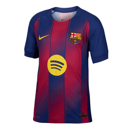 F.DE JONG #21 Mens Barcelona Home Jersey 2025/26 UCL - Player Version (Slim Fit)