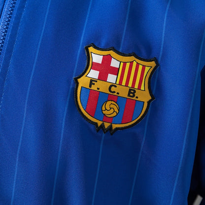 Barcelona Windbreaker 2025/26 Blue Football Soccer Jacket